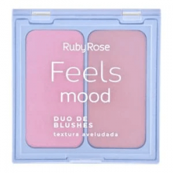 Duo Blush Feels Mood  Rosy Flush + Ginger Bread - Rubyrose