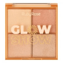 Paleta De Iluminador Glow Show  Ruby Rose